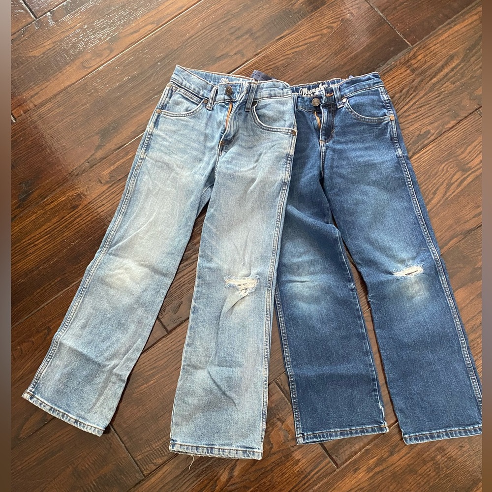 Boys Wrangle Retro Relaxed Boot jeans 8 Regular